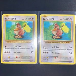 (2) Farfetch’d Rare 2016 Evolution XY FRESH 68/108